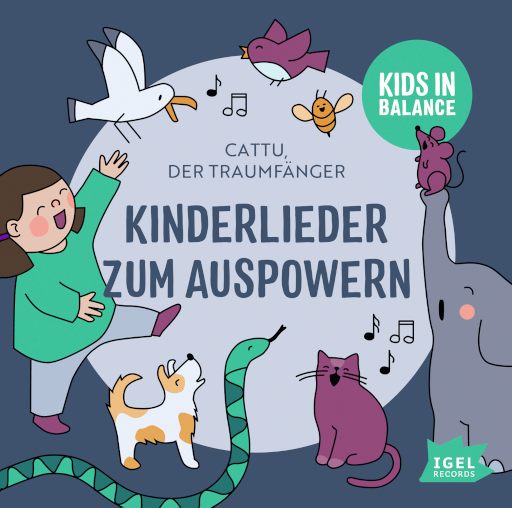 Kinderlieder-CD: Kinderlieder zum Auspower